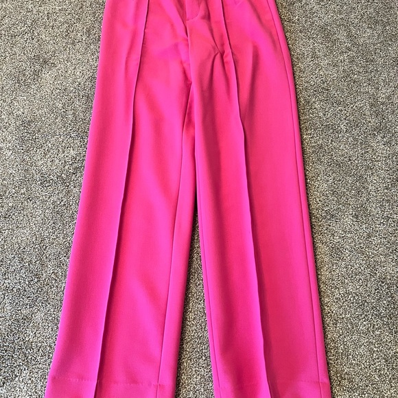 Zara pink dress pants - matching blazer for sale as well - Picture 2 of 2